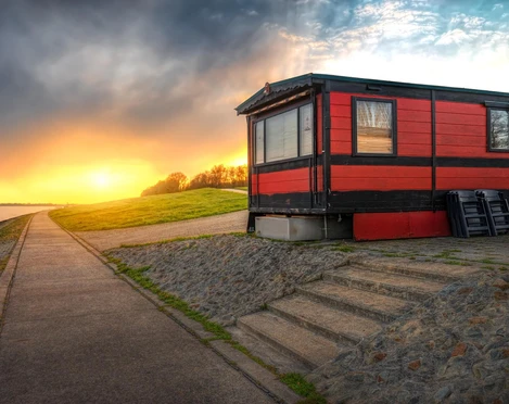 Südstrand beim Banter Fischerdorf