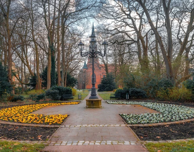 Kandelaber im Friedrich-Wilhelm-Park