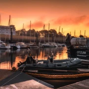 Boote im Nassauhafen