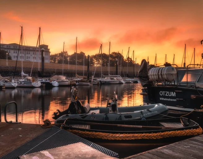 Boote im Nassauhafen