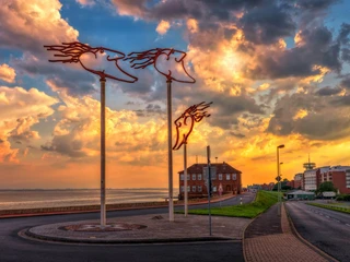 Die Windwächter am Südstrand