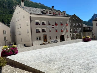 Simplon Dorf Dorfplatz Bild des Dorfplatzes in Simplon DorfPicture of the village square in Simplon villagePhoto de la place du village de Simplon Dorf