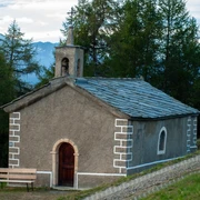 Kapelle Rosswald.jpg Aussenansicht Kapelle Maria zum Guten RatExterior view of the Chapel of Mary of Good CounselVue extérieure de la chapelle Maria zum Guten Rat