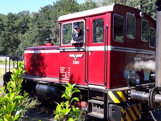 Fahrt mit dem Bispinger Heide-Express