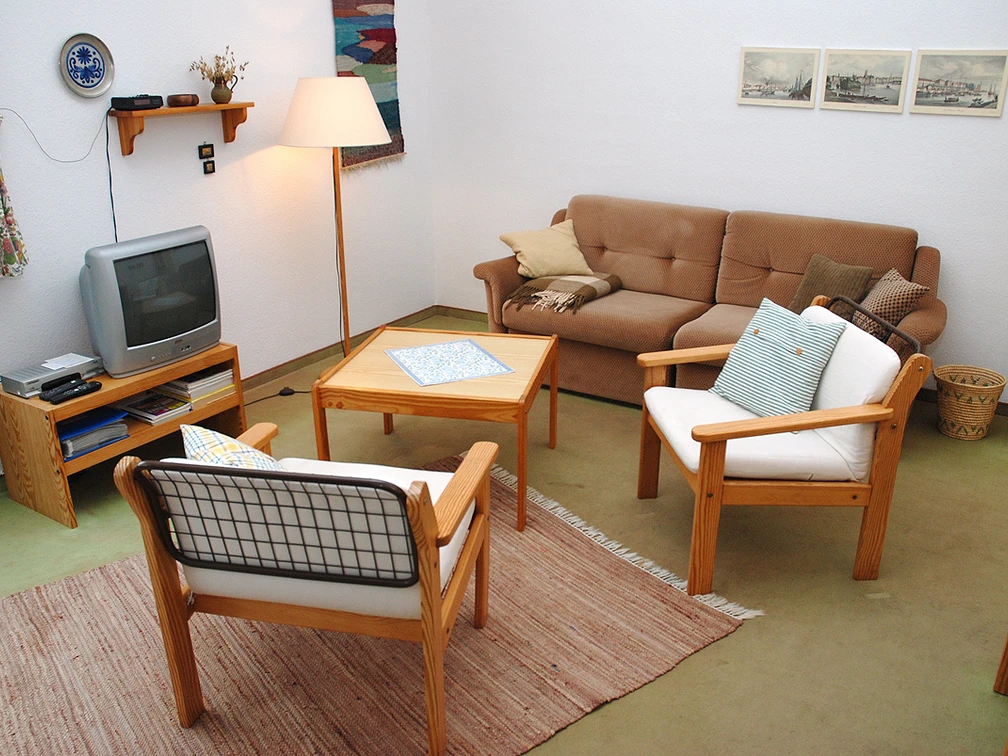 Ferienwohnung "Pelz" Wohnzimmer
