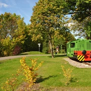 Radknoten Korbach mit Lok