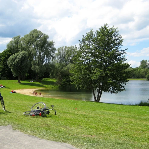Fuldaaue mit Bugasee