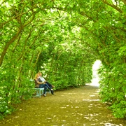Paar im Park Kloster Haydau Morschen