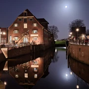 Museum Schwedenspeicher im Mondlicht Museum Schwedenspeicher im Mondlicht