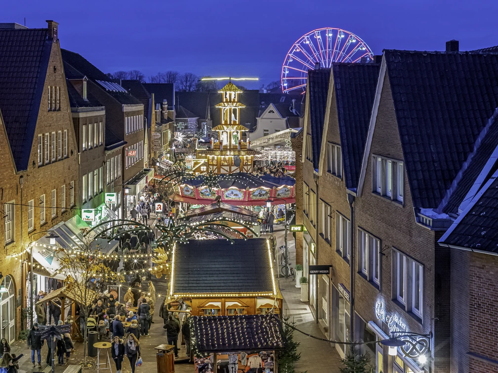 Meppener Weihnachtsmarkt Foto © Picturepower / Scholz