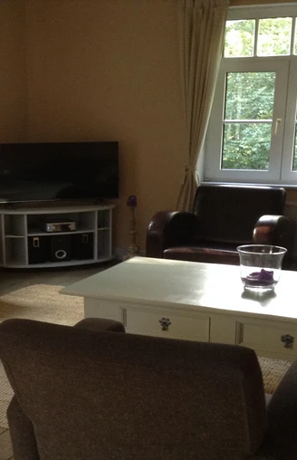 Ferienwohnung Zur Höllenmühle Wohnzimmer