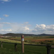 Blick ins Elbetal Richtung Naumburg Elbenberg