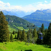 Luftseilbahn Obergschwend–Rigi Burggeist.