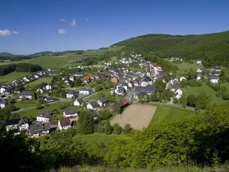 Blick auf Düdinghausen Blick auf Düdinghausen