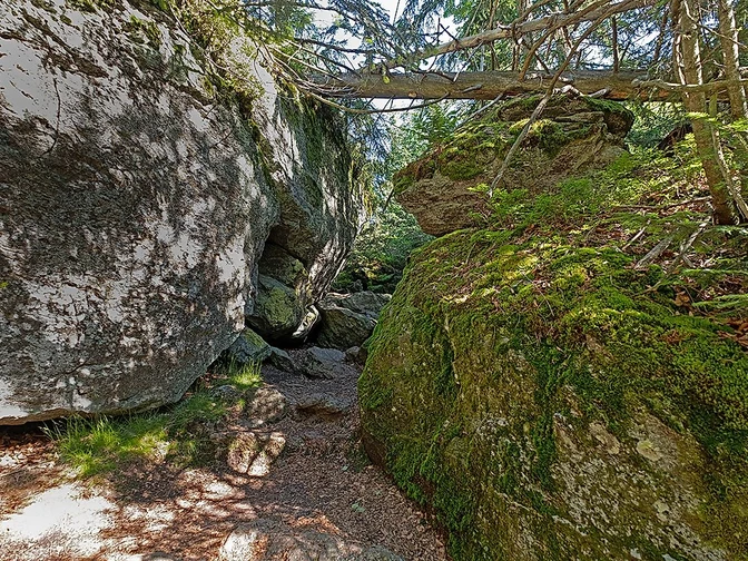Felswandergebiet