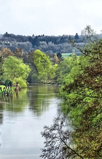 Die Lahn bei Lollar