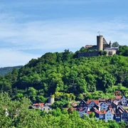 Blick auf Schloss Biedenkopf