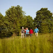 Wanderung im Morgentau