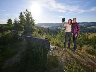 Panoramablick Hohe Ley