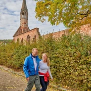 Kloster Rosenthal im Hintergrund