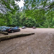 Wanderparkplatz underhalb von Madenburg
