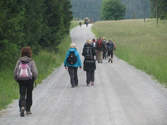 Between limestone quarry and Königshütte