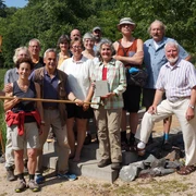 Pilgrim group in Neustadt