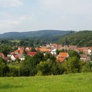 View over Neustadt im Harz