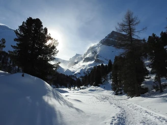 Spittelmatte mit dem Arveseeli darunter