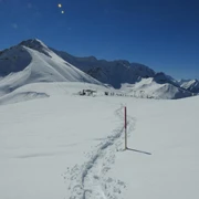 Die Skistation Homatti ist bereits passiert und es wartet der (nicht allzusteile) Aufstieg