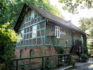 Wassermühle auf dem Hof Heesen in Wulsbüttel