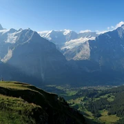 Vue depuis Grindelwald First.