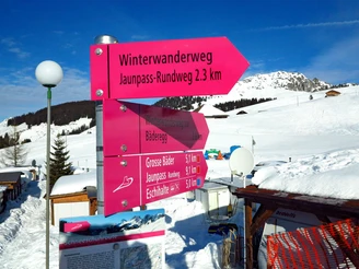 Le parcours du Jaunpass est marqué en rouge.