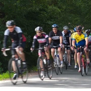 Teilnehmer auf der RTF Muskeltour