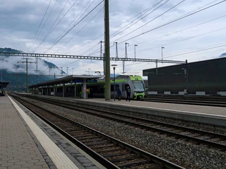 Gare de Frutigen.