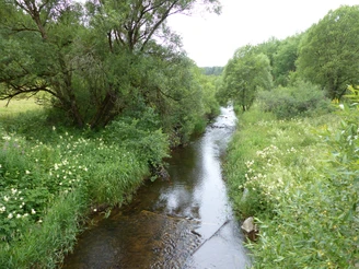 Die warme Bode bei Sorge