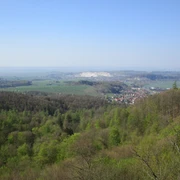 Aussicht von den Südharzer Höhen