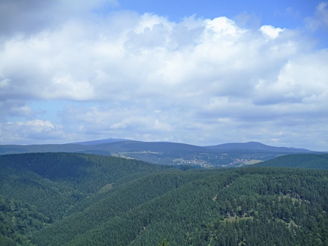 Auf dem Großen Knollen "Der Brocken des Südharzes"
