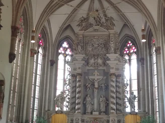 Klosterwanderweg - St. Bartholomäuskirche Innenansicht