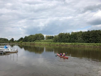 Kanufahrer starten in Barßel