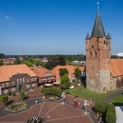 Luftaufname Innenstadt Westerstede