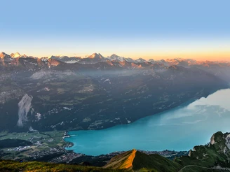 Panorama du Rothorn de Brienz