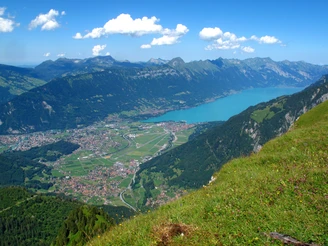 Blick zum Brienzersee.