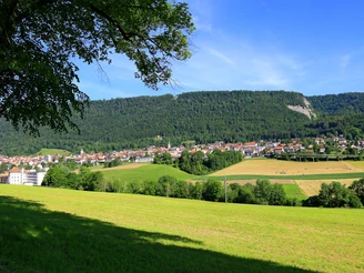 Blick auf St-Imier.