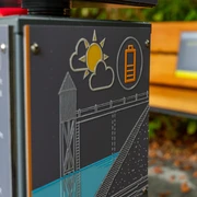 Welterbe-Erkenntnisweg - Wasserkraft - Früher und Heute - Station Energie Speichern