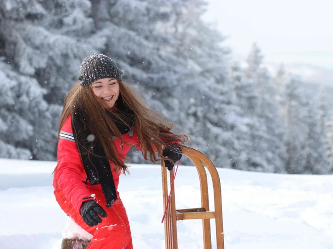 Rodeln im Oberharz