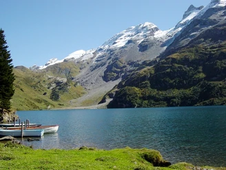 Am Engstlensee.