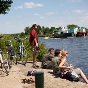 Radfahren am Wasser