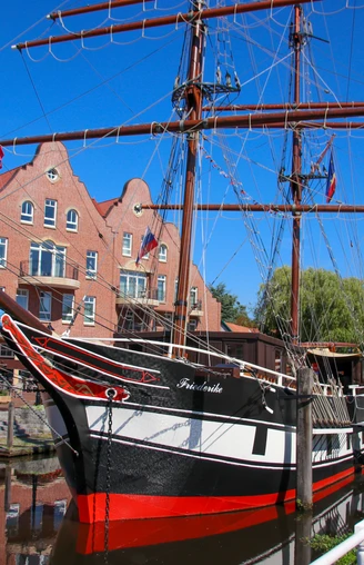 Brigg Friederike von Papenburg im Schifffahrts-Freilicht-Museum Papenburg