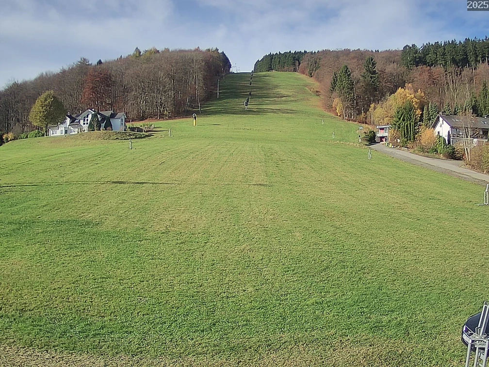 Blick Skipiste Sonnenlift